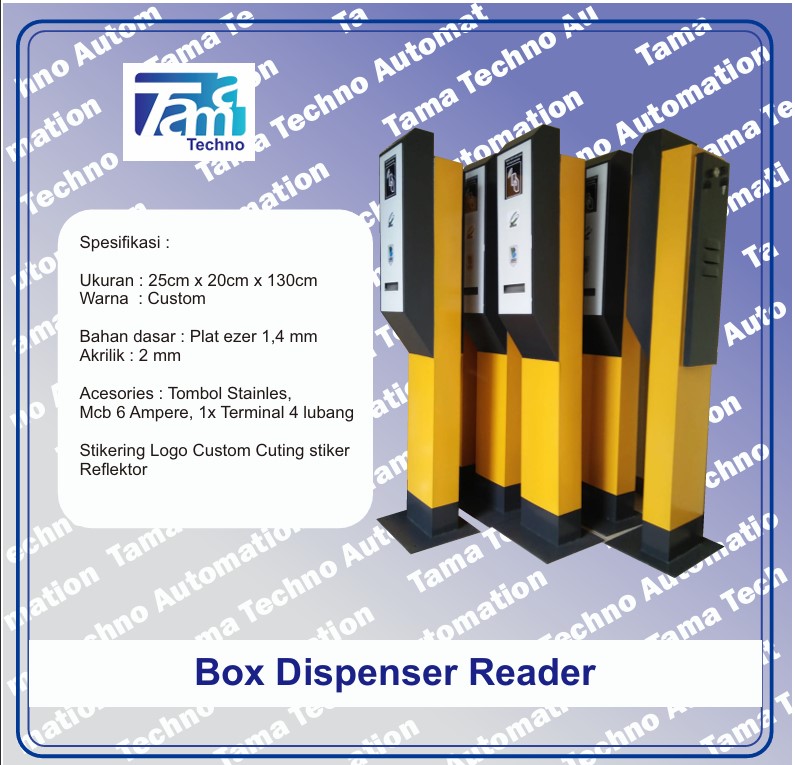 Mini Tiket Dispenser Manless Parkir